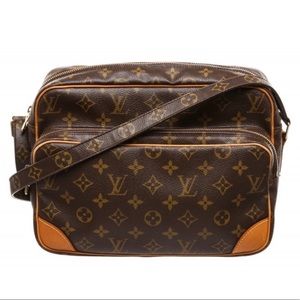 Louis Vuitton Monogram Leather Nile Shoulder Bag
